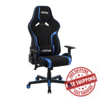 Techni Mobili RTA-TSF71-BL Techni Sport TSF-71 Fabric Office-PC Gaming Chair, Blue